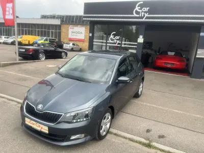 Gebraucht Skoda Fabia Style 75 PS (55 kW) 2016 Quarzgrau metallic Kleinwagen