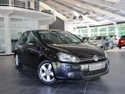 Brugt VW Golf VI Highline 122 HK (89 kW) 2010 Sort Hatchback