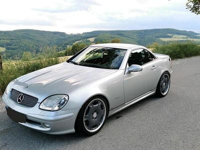 Gebraucht Mercedes SLK230 197 PS (144 kW) 2000 Silber Cabrio
