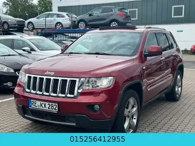 Gebraucht Jeep Grand Cherokee Overland 241 PS (177 kW) 2012 Rot SUV