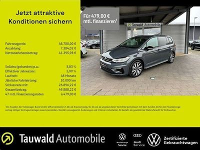 Gebraucht VW Touran Highline 150 PS (110 kW) 2024 Delfingrau metallic Van / Kleinbus