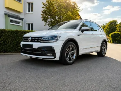 Gebraucht VW Tiguan R-line 150 PS (110 kW) 2020 Weiß SUV