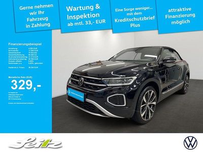 Second-hand VW T-Roc Cabriolet Style 150 CP (110 kW) 2025 Negru Cabrio