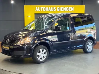 Gebraucht VW Caddy Trendline 102 PS (75 kW) 2014 Schwarz Van / Kleinbus