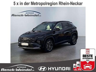 Abyss black / met Gebraucht 2024 Hyundai Tucson Prime SUV | 35.489 € (Fairer Preis)