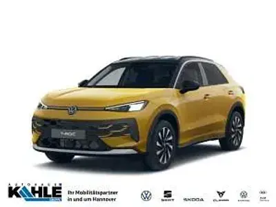 Neu VW T-Roc Cabriolet Life 116 PS (85 kW) 2026 Gelb (canary yellow uni / schwarz uni) SUV