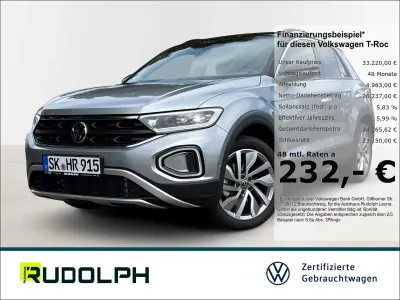Gebraucht VW T-Roc Goal 150 PS (110 kW) 2025 Silber SUV