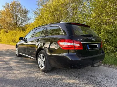 Brugt Mercedes E220 170 HK (125 kW) 2011 Sort Stationcar