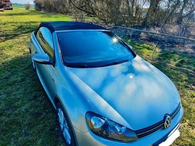 Gebraucht VW Golf Cabriolet LOUNGE 110 PS (80 kW) 2016 Silber Cabrio