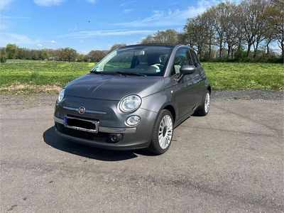 Second-hand Fiat 500C Lounge 69 CP (50 kW) 2015 Gri Cabrio