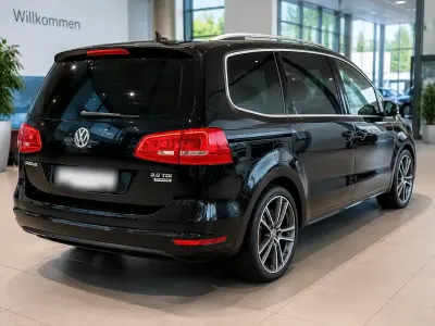 Gebraucht VW Sharan 177 PS (130 kW) 2013 Schwarz Van / Kleinbus