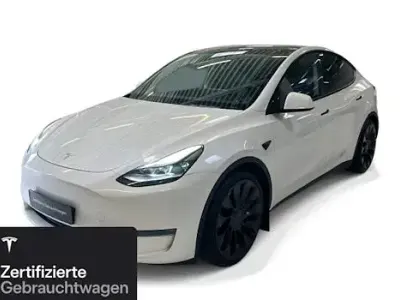 Gebraucht Tesla Model Y Performance 321 kW (437 PS) 2022 Weiß SUV