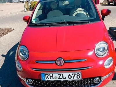 Usata Fiat 500 Lounge 69 CV (50 kW) 2018 Rosso Utilitaria