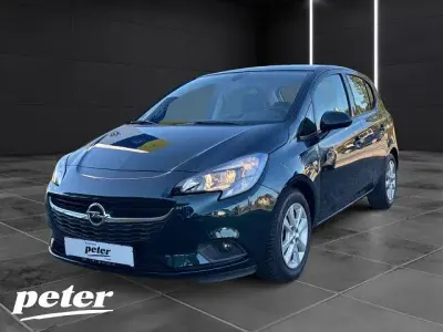 Gebraucht Opel Corsa Edition 90 PS (66 kW) 2016 Grün Kleinwagen