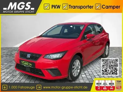 Gebraucht Seat Ibiza Style 110 PS (80 kW) 2023 Pure rot Kleinwagen