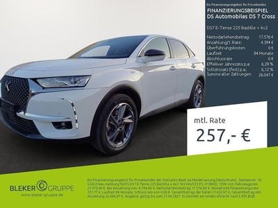 Gebraucht DS Automobiles DS7 Crossback Bastille Plus 224 PS (164 kW) 2022 Lack weiss banquise/lackierung plate standard SUV