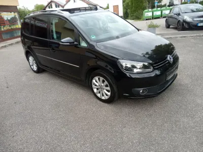 Gebraucht VW Touran 177 PS (130 kW) 2013 Schwarz Van / Kleinbus