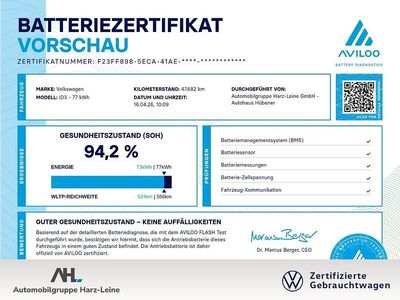 Second-hand VW ID.3 Pro 150 kW (204 CP) 2021 Negru Hatchback