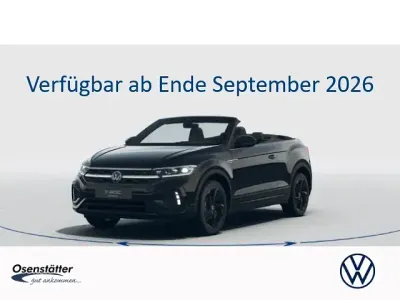 Brugt VW T-Roc Cabriolet R-line 150 HK (110 kW) 2025 Sort Cabriolet