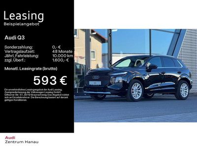 Neu Audi Q3 S-Line 150 PS (110 kW) 2026 Mythosschwarz metallic SUV
