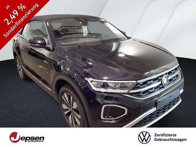 Brugt VW T-Roc Cabriolet Goal 116 HK (85 kW) 2025 Sort Cabriolet