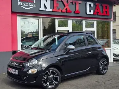 Brugt Fiat 500C Rockstar 69 HK (50 kW) 2020 Sort Cabriolet