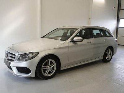 Gebraucht Mercedes C220 AMG line 170 PS (125 kW) 2016 Silber Limousine