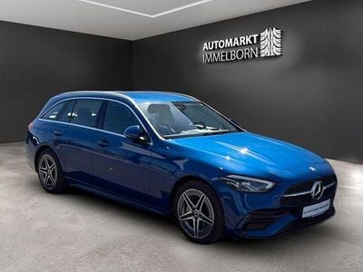 Usata Mercedes C300e AMG 313 CV (230 kW) 2023 Blu Berlina