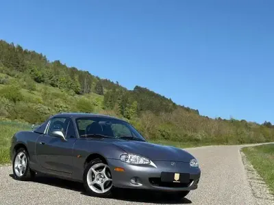 Gebraucht Mazda MX5 Edition 110 PS (80 kW) 2002 Grau Cabrio