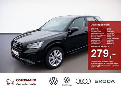 Second-hand Audi Q2 S-Line 150 CP (110 kW) 2025 Negru SUV