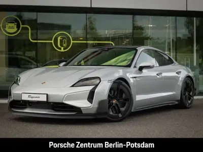 Neu Porsche Taycan Turbo GT 2026 Silber Limousine