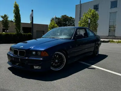 Gebraucht BMW 316 Basis 102 PS (75 kW) 1995 Blau Coupé