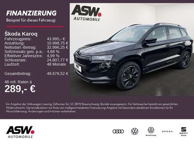 Blackmagic perleffekt Neu 2026 Skoda Karoq SportLine SUV | 42.995 € (Fairer Preis)