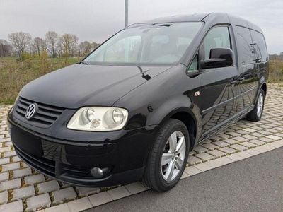 Second-hand VW Caddy Maxi 105 CP (77 kW) 2009 Negru Monovolum