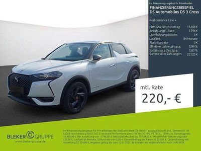 Farbe weiss perle perlmutt/typ Gebraucht 2023 DS Automobiles DS3 Performance Line Plus Kleinwagen | 18.980 €