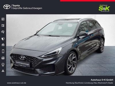 Gebraucht Hyundai i30 N Line 160 PS (117 kW) 2023 Dark knight / mic (schwarz) Kombi
