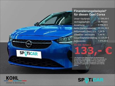 Gebraucht Opel Corsa Edition 101 PS (74 kW) 2022 Blau Kleinwagen