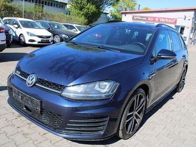 Usata VW Golf VII GTD 184 CV (135 kW) 2015 Blu Station wagon