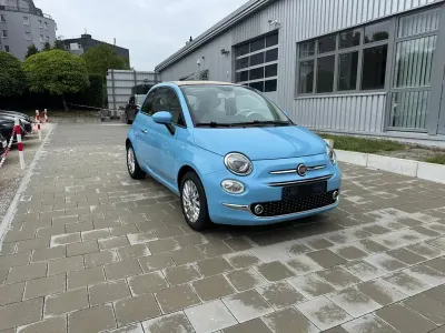 Gebraucht Fiat 500C Lounge 69 PS (50 kW) 2017 Blau Cabrio