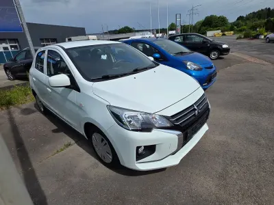 Gebraucht Mitsubishi Space Star 71 PS (52 kW) 2020 Weiß Kleinwagen