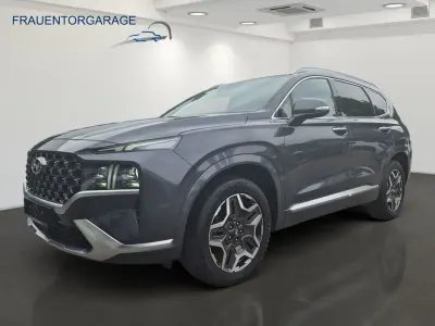 Gebraucht Hyundai Santa Fe Signature 265 PS (194 kW) 2021 Lagoon blue SUV