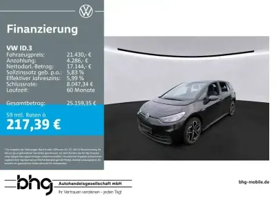 Brugt VW ID.3 Pro 107 kW (146 HK) 2022 Grå Hatchback