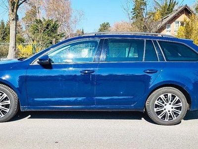 Usata Skoda Octavia G-TEC Ambition 110 CV (80 kW) 2018 Blu Station wagon