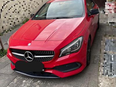 Brugt Mercedes CLA220 177 HK (130 kW) 2017 Rød Sedan