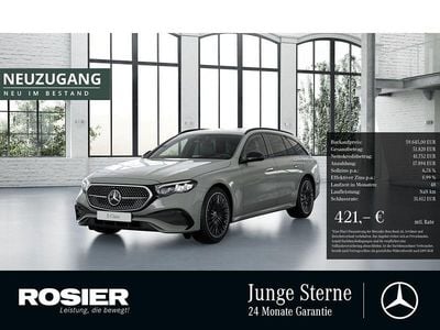 Gebraucht Mercedes E300 AMG 197 PS (144 kW) 2025 Grau / manufaktur alpingrau Kombi