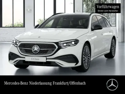Gebraucht Mercedes E220 AMG line 197 PS (144 kW) 2026 Polarweiß Kombi