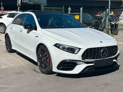 Używany Mercedes A45 AMG AMG 421 KM (309 kW) 2020 Biały Sedan/Limuzyna
