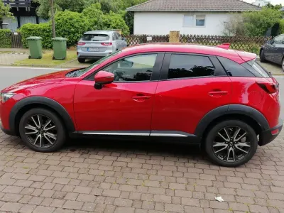 Używany Mazda CX-3 105 KM (77 kW) 2016 Czerwony SUV