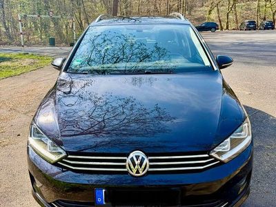 Gebraucht VW Golf Sportsvan Highline 125 PS (91 kW) 2017 Schwarz Van / Kleinbus
