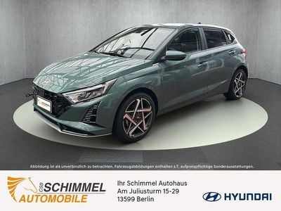 Neu Hyundai i20 Prime 101 PS (74 kW) 2026 Grün Limousine